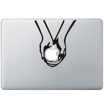 Gevende Handen MacBook Sticker